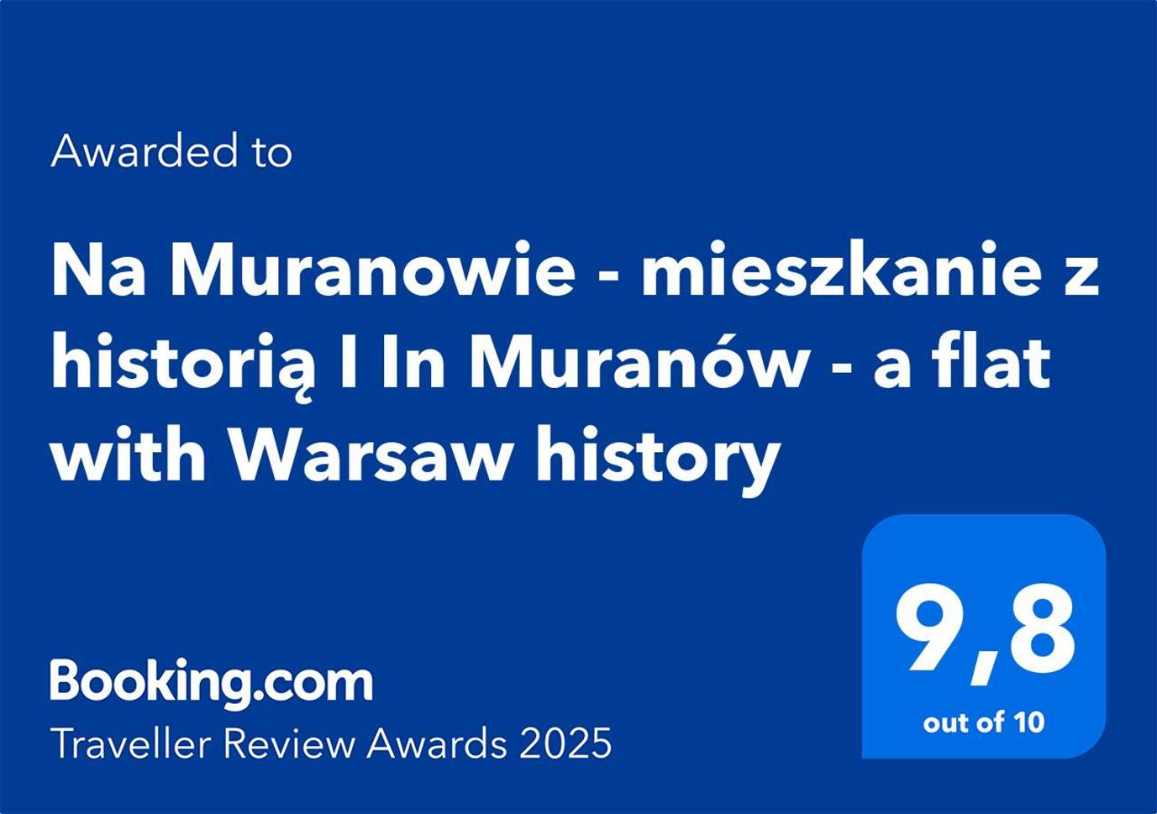 Na Muranowie - Mieszkanie Z Historia I In Muranow - A Flat With Warsaw History Екстериор снимка